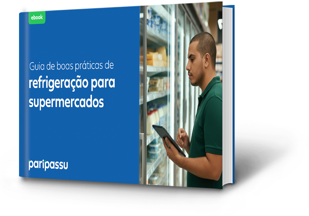Mockup Ebook Guia de boas práticas de refrigeração para supermercados Mockup Ebook Guia de boas práticas de refrigeração para supermercados