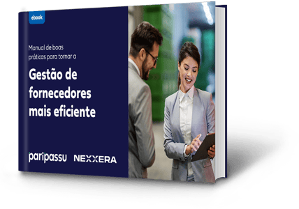 Mockup Manual de boas práticas para tornar a gestão de fornecedores mais eficiente