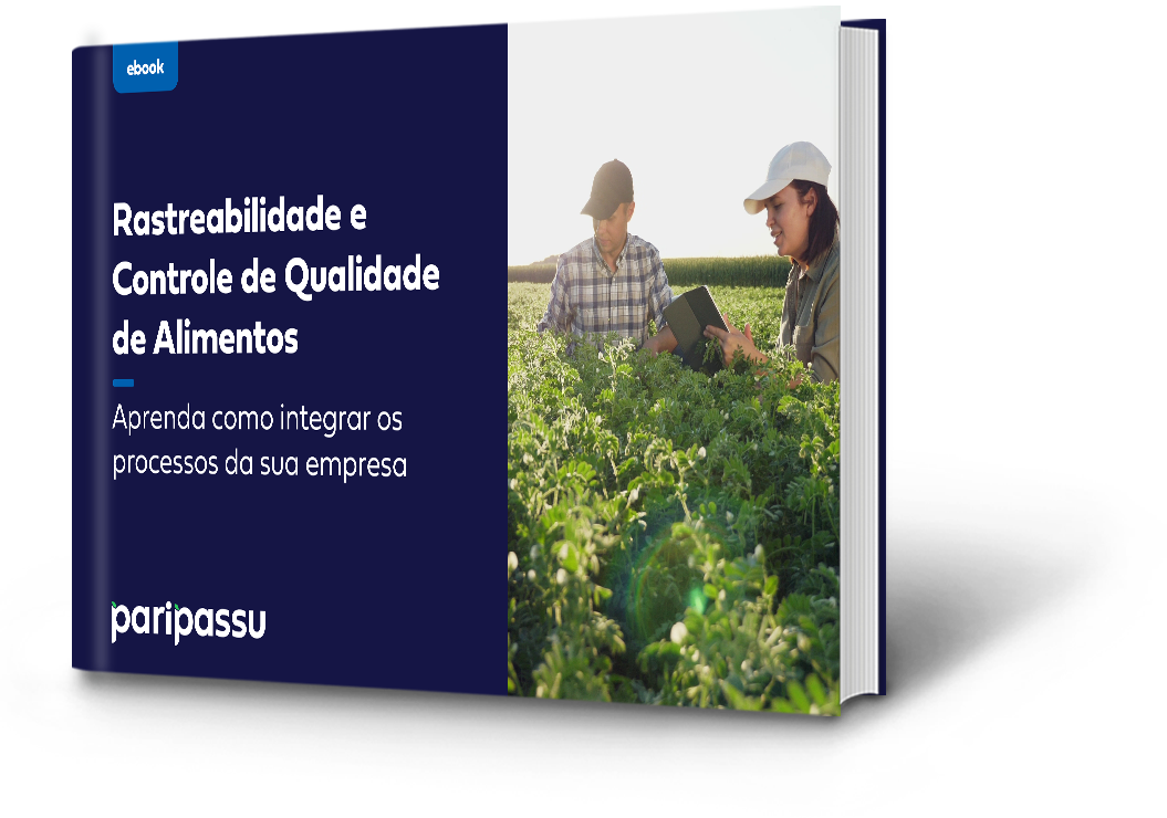 Mockup Rastreabilidade e Controle de Qualidade de Alimentos